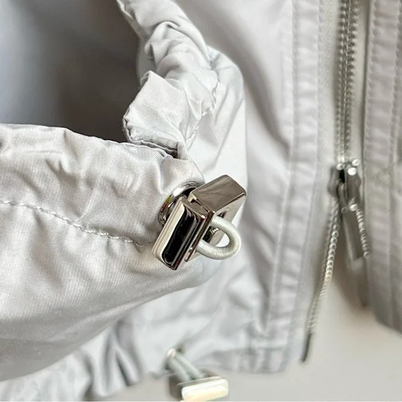 Karen Millen Detachable sleeves zippers and pocket Jacket size 8 - Picture 8 of 15